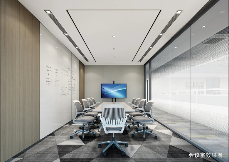 大小會議室設計裝修效果對比